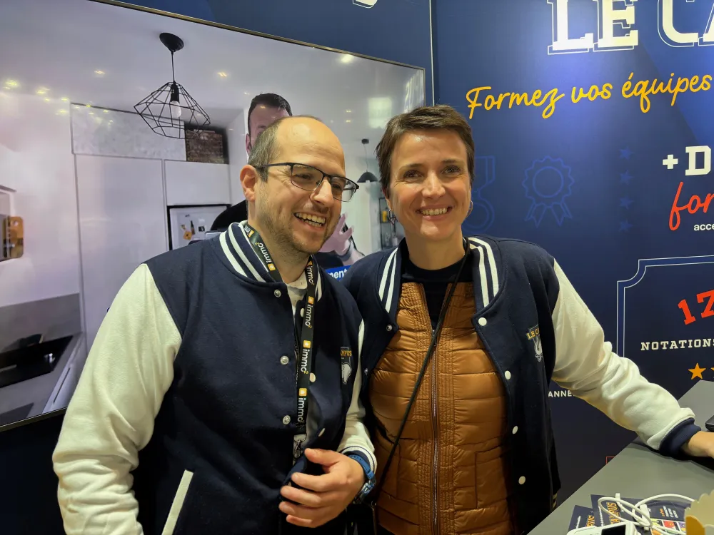 Au stand Le Campus
