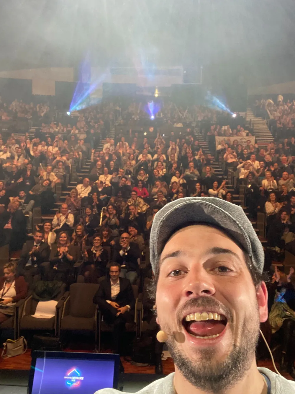 Florian en conférence