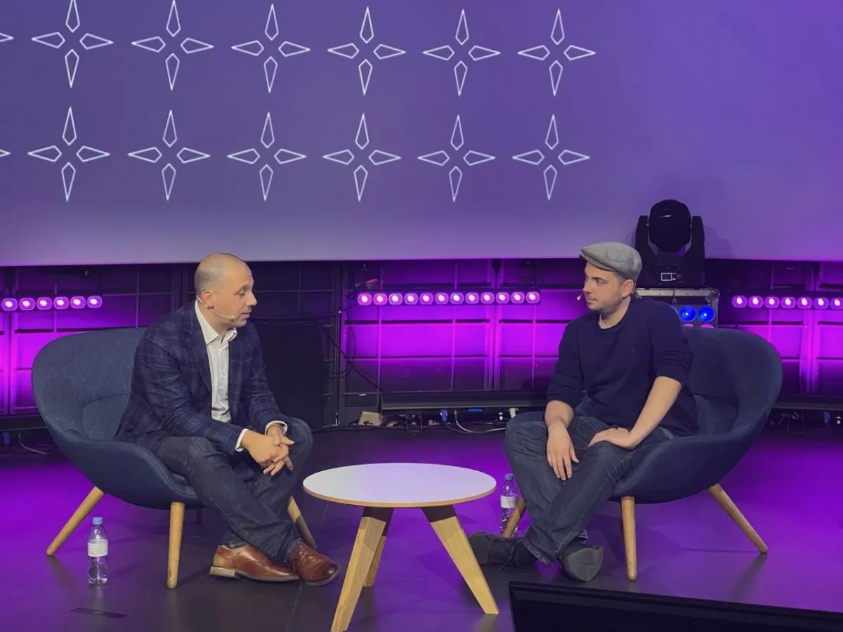 Interview sur scène