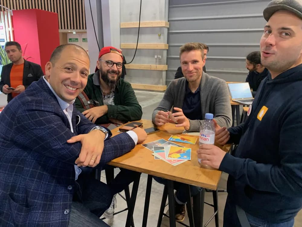Team au salon