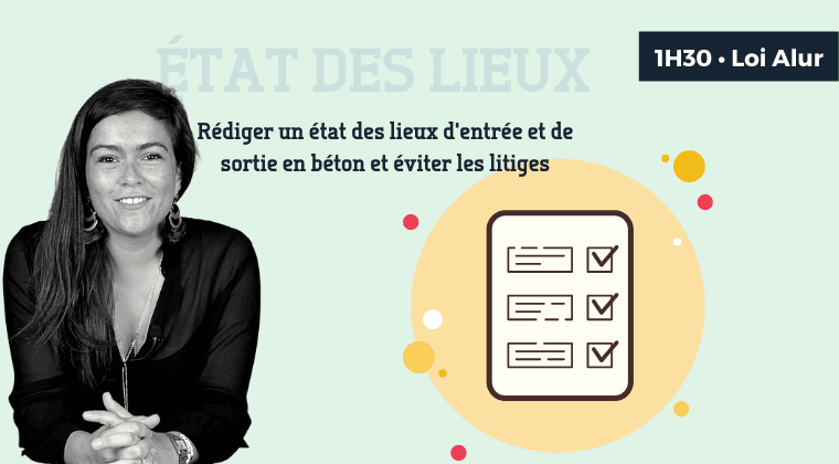 Rédiger un état des lieux d'entrée et de sortie en béton