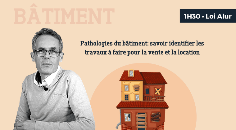 Pathologies du bâtiment : identifier les travaux pour la vente et la location